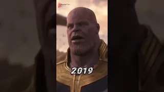 Evolution of Thanos #shorts