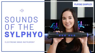 Sylphyo Demo: 30+ Different Sounds | Sylphyo by Aodyo | Electronic Wind Instrument