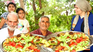 Village cooking Adventure:  Discover the Delicious secret of Turkish Lunch