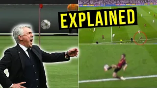 Real Madrid vs Man City Ball Out Of Play? | Explained