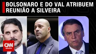 Bolsonaro e Marcos Do Val isolam Daniel Silveira e atribuem reunião no Alvorada a ele | LIVE CNN