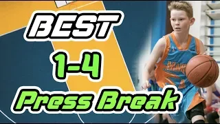 BEST 1-4 Zone Press Break Basketball Plays