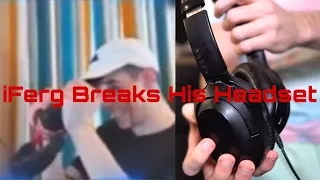 iFerg Breaking His Headset On Stream