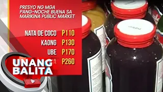 Ilang Noche Buena items sa Marikina Public Market, tumaas na ang presyo | UB