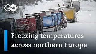 Sweden records temperatures down to -40°C | DW News