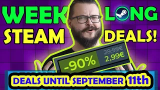 Steam Week Long Sale! 20 Cheap Amazing Games! (Discounts until September 11)