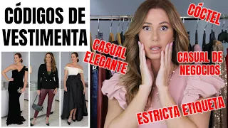 CÓDIGOS DE VESTIMENTA | Moda según la actividad | Desiree Lowry