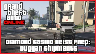 GTA Online -  Diamond Casino Heist Prep: Duggan Shipments  | Ogygia Vlogs🇺🇸