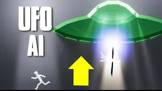 People escape from UFO abduction [Not Found Footage]