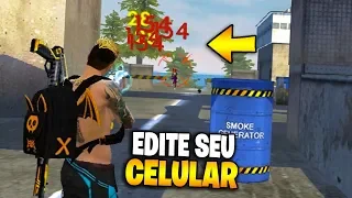 EDITE SEU CELULAR!! SÓ CAPA MALIGNO!! FREE FIRE