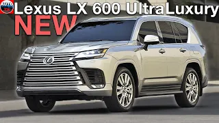 All NEW 2024 Lexus LX 600 UltraLuxury - FIRST LOOK, interior, exterior & Features