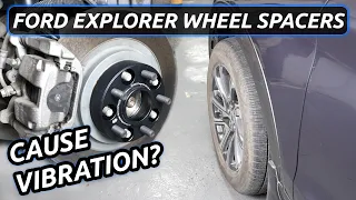 Can Ford Explorer Wheel Spacers Cause Vibration? - BONOSS 2023/2024 Ford Explorer Accessories