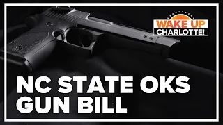 NC Senate OKs gun bill with pistol permit repeal