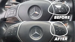 Mercedes Button Repair (steering wheel button caps) E350