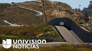 Cruzar la frontera por esta área de San Diego es tan peligroso que ni siquiera existe muro