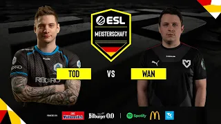 [DE] WC3 - ESL Meisterschaft Herbst 2022 : [HU] ToD vs WaN [UD] (Spieltag 8)