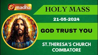 21 May 2024 | Holy Mass 6.00 AM | Madha TV