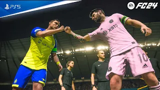 FIFA 24 - Inter Miami vs Al Nassr Ft. Messi, Ronaldo, | PS5™ [4K60]