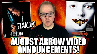 Breaking DOWN The ARROW Video August 2024 Announcements | Silence Of The Lambs, Desperado, And MORE!