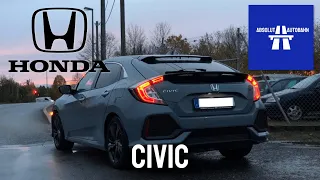 Honda Civic 1.5 VTEC Top Speed Test Drive on Autobahn | Absolut Autobahn