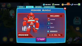 Angry Birds Transformers - Unlock Ironhide Gameplay | Kick Tom