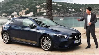 2019 Mercedes AMG A35 BRUTAL 4MATIC + Drive Review A Class Sound Acceleration Exhaust