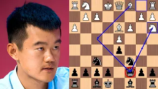 Ding Liren defeats Caruana with the Caro-Kann