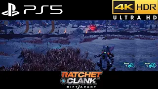 (PS5) Ratchet & Clank : Rift Apart 4K HDR ( Performance RT ) 60fps 9 Minutes WALKTHROUGH GAMEPLAY