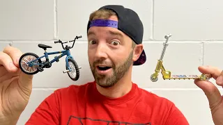 FINGER BMX VS FINGER SCOOTER! / Which is better!?