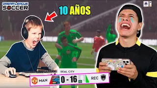 NIÑO DE 10 AÑOS me HUMILLA en DREAM LEAGUE SOCCER 😭 *Desinstalaré este juego*