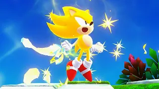 Sonic Superstars - SUPER SONIC Transformation & Gameplay