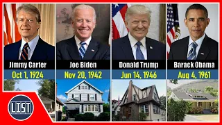 List of Presidents of the United States by Date of Birth & Birthplace