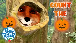 ​@OfficialPeterRabbit - How Many 🎃 Can You Count? Answer👇| Pumpkin #Emoji Hunt | Cartoons for Kids