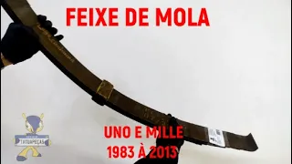 Feixe De Mola Para Fiat Uno e Mille 1983 À 2013