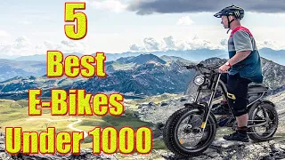 5 Best Electric Bikes Under 1000 | Best Electric Bikes on Amazon | #bike #ebike #electricbike2023