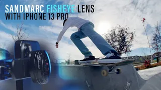 Sandmarc Fisheye Lens with the iPhone 13 Pro