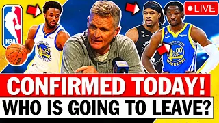 🚨URGENT UPDATES! THE BIG DECISION! WHO IS LEAVING KERR? CONFIRMED TRADES? GOLDEN STATE WARRIORS NEWS