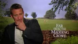 Far From the Madding Crowd: Matthias Schoenarts Official Movie Interview | ScreenSlam