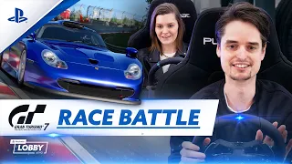 First Play - Race Battle Gran Turismo 7 | GT7 Special | PlayStation Lobby /w Don, Maxime & Simon