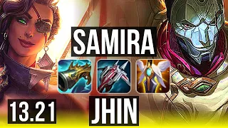 SAMIRA & Alistar vs JHIN & Taric (ADC) | Penta, Legendary, 800+ games, 20/3/3 | KR Master | 13.21