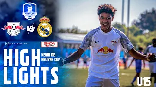 HIGHLIGHTS: RB Leipzig - Real Madrid U15 Kevin De Bruyne Cup 2023