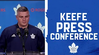 Sheldon Keefe Pre Game | Toronto Maple Leafs vs. Montreal Canadiens | October 13, 2021