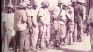 Apartheid in South Africa in 1970.  Archive film 93603