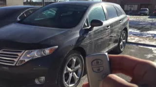 Toyota Venza Remote Starter (Factory Remote Start)