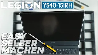 Lenovo Legion Y540-15IRH von Innen - RAM, SSD, Akku, Lüfter wechseln - Guide