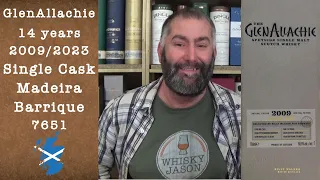 GlenAllachie aged 14 years 2009/2023 Single Cask Madeira Barrique 7651 Review by WhiskyJason