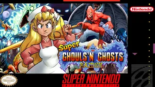 Super Ghouls 'n Ghosts: Maiden Sprite Hack SNES