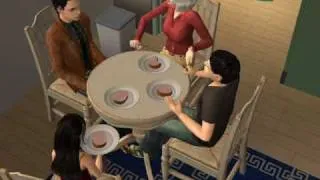 Sims 2: Grandma Cooks Baby on Grill (Cannibalism?!) (HQ)