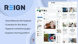 Reign BuddyPress Theme | The Best White-Level Community Solution To Build Your Brand
