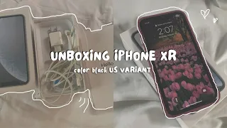 🍎 iPhone Xr 64gb Black Unboxing US VARIANT (preloved and second hand phone ph) | Jem Tangonan